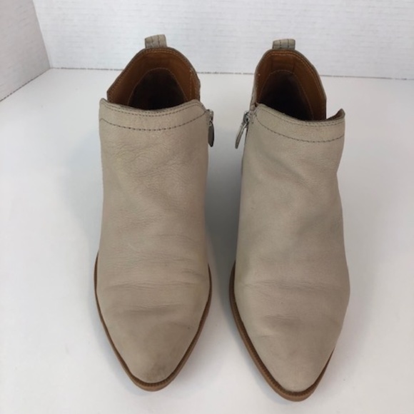 Franco Sarto Suede Ankle Boots Sz 7 - Picture 9 of 13